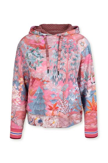 hoodie-long-sleeve-botanical-print-pink-pip-garden-pip-studio-xs-s-m-l-xl-xxl