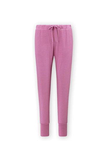 Pip-Studio-Long-Trousers-Little-Sumo-Stripe-Lilac-Wear-Pink-Wear