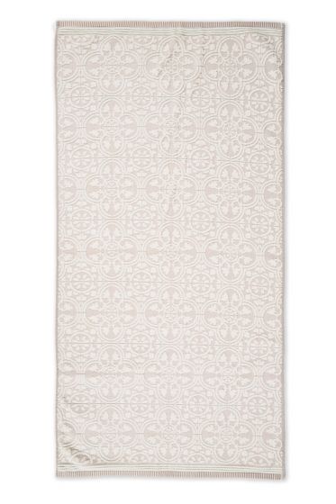 Towel-XL-baroque-print-khaki-70x140-pip-studio-tile-de-pip-cotton