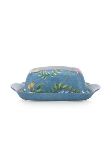 butter-dish-la-majorelle-made-of-porcelain-with-flowers-in-blue