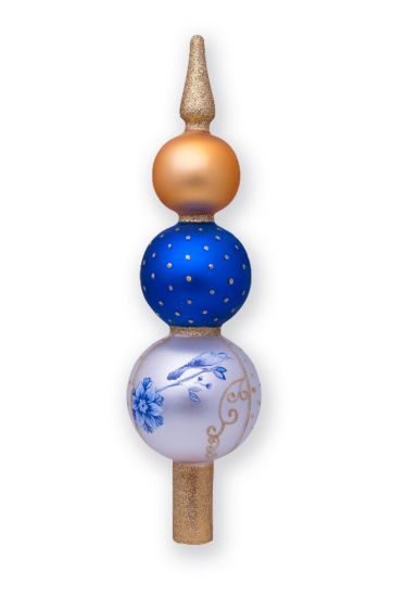 weihnachts-ornament-Baumspitze-blau-goldene-details-27-cm-pip-studio