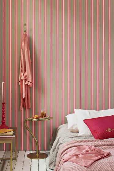 wallpaper-non-woven-vinyl-lines-khaki/pink-pip-studio-blurred-lines