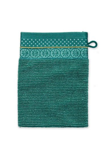 Wash-cloth-green-floral-16x22-soft-zellig-pip-studio-cotton-terry-velour