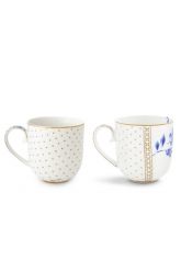 Royal White Set/2 Mugs Small 