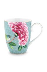 mug-large-blue-flower-birds-print-blushing-birds-pip-studio-350-ml