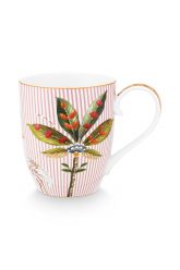 mug-la-majorelle-pink-XL-botanical-print-pip-studio-450-ml
