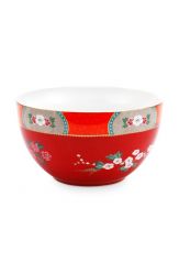bowl-red-botanical-print-blushing-birds-pip-studio-18-cm