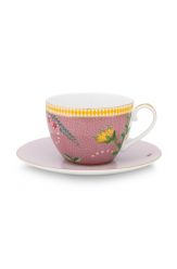 cup-&-saucer-280-ml-pink-gold-details-la-majorelle-pip-studio