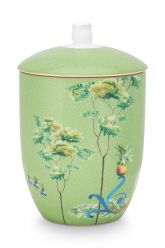 storage-jar-jolie-green-heron-porcelain-pip-studio-1,5-liter