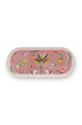 Torte-teller-33,3x15,5-cm-rosa-goldene-details-la-majorelle-pip-studio