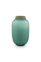 Mini-vase-blue-oval-metal-home-accesoires-pip-studio-14-cm