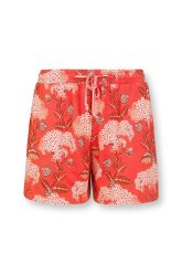 bob-short-trousers-flora-firenze-coral-blossom-leaves-branches-stripes-viscose-elastane-pip-studio-homewear-xs-s-m-l-xl-xxl