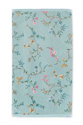 Bath-towel-floral-blue-55x100-les-fleurs-pip-studio-cotton-terry-velour