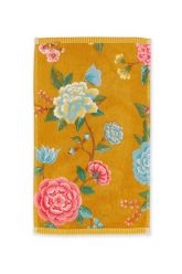 Guest-towel-yellow-floral-30x50-good-evening-pip-studio-cotton-terry-velour