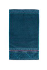 Guest-towel-dark-blue-30x50-soft-zellige-pip-studio-cotton-terry-velour