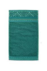 Guest-towel-green-30x50-soft-zellige-pip-studio-cotton-terry-velour