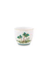 porcelain-egg-cup-jolie-dots-gold-6/48-palmtrees-pip-studio-blue-51.011.030
