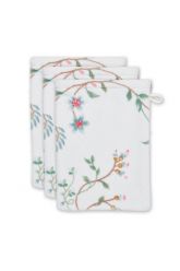 Washcloth-floral-set/3-print-white-16x22-cm-pip-studio-les-fleurs-cotton