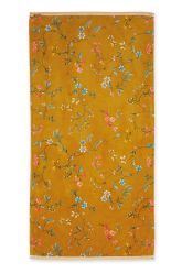 Bath-towel-xl-floral-yellow-70x140-les-fleurs-pip-studio-cotton-terry-velour