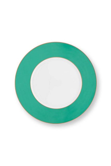 plate-pip-chique-gold-green-28-cm-fine-bone-china-pip-studio