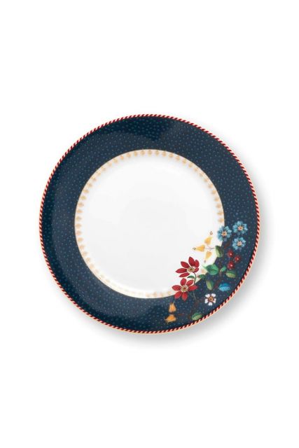 Pip-Studio-Pastry-Plate-Berry-Blues-Blue-17cm