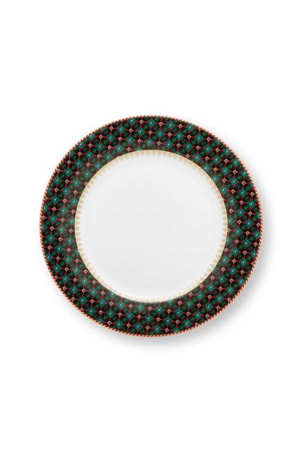 Pip-Studio-Breakfast-Plate-Clover-Green-23cm