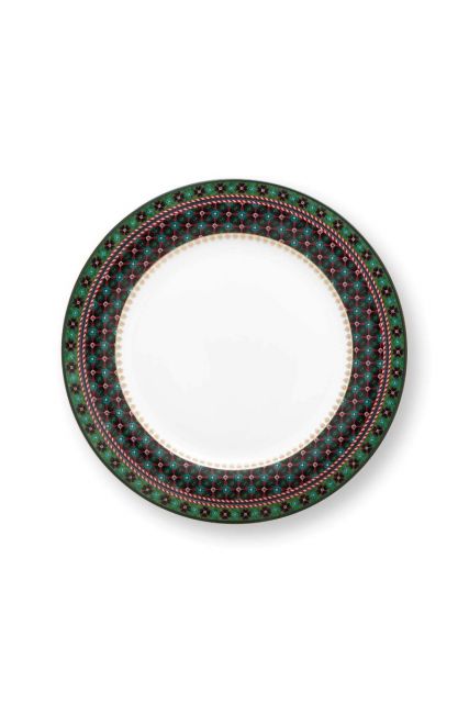 Pip-Studio-Dinner-Plate-Clover-Green-26.5cm