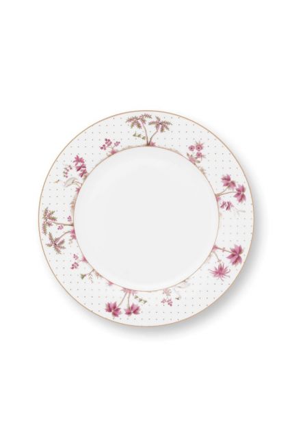 Pip-Studio-Dinner-Plate-Jolie-Dots-Gold-Pink-26.5cm