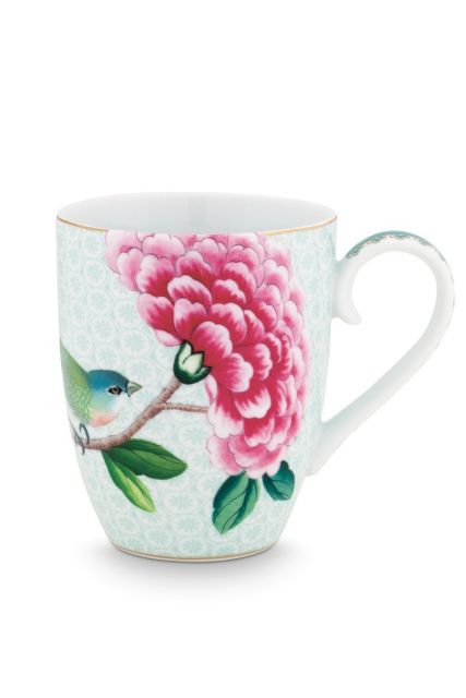 mug-large-white-flower-birds-print-blushing-birds-pip-studio-350-ml