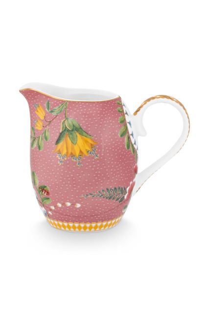 jug-la-majorelle-pink-botanical-print-pip-studio-250-ml