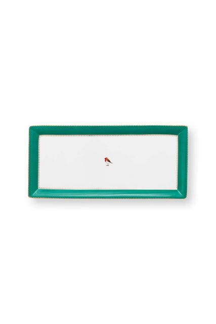 love-birds-cake-tray-rectangular-green-robin-porcelain-pip-studio