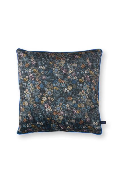 sierkussen-blauw-bloemen-patroon-vierkant-pip-studio-kussen-50x50-cm-tutti-i-fiori- woonaccessoires