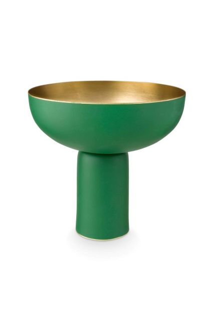 high-tray-metal-matt-green-23cm-pip-studio