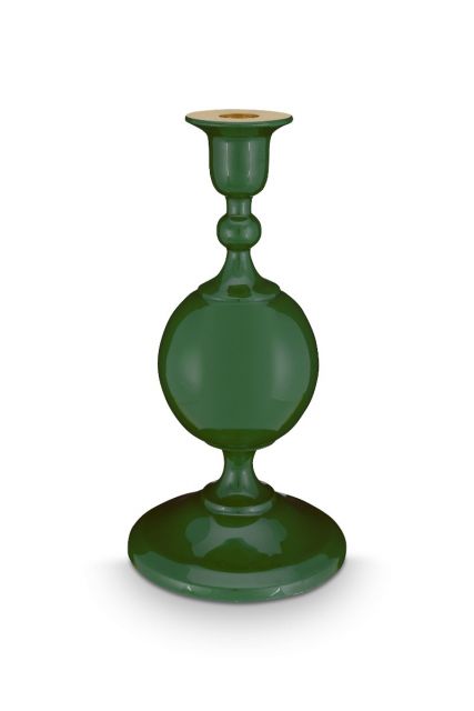 Pip-Studio-Metalen-Kandelaar-Bol-Small-Groen-24cm