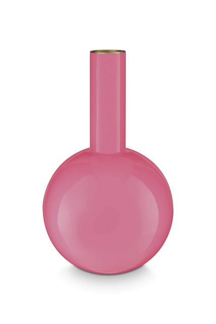 Pip-Studio-Vase-Metal-Medium-Pink-33cm