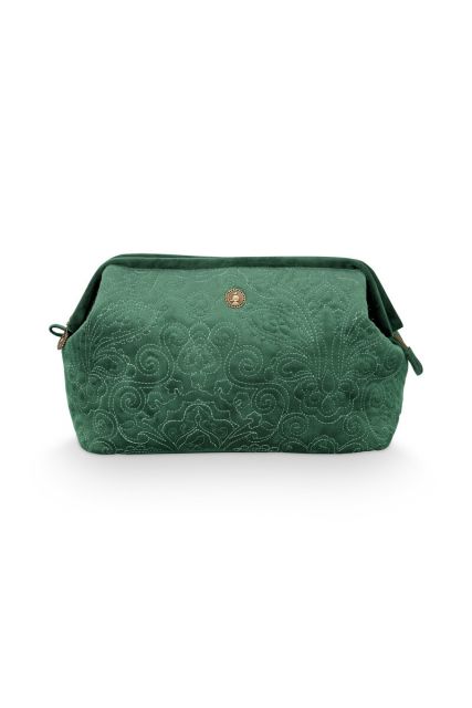 cosmetic-purse-quilted-green-extra-large-30x20,7x13,8-cm