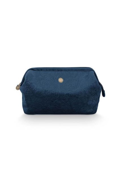 kosmetiktasche-geldbörsen-extra-gross-velvet-quiltey-days-blau-30x20.7x13.8-cm-pip-studio-velvet