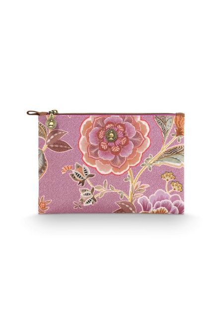 Pip-Studio-Charly-Flaches-Necessaire-Mittel-Matata-Lila