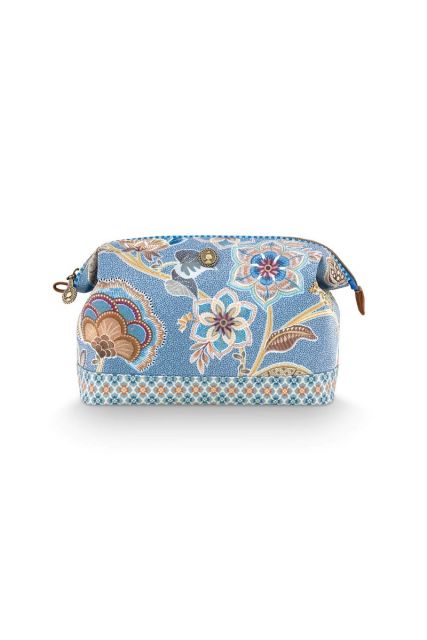 Pip-Studio-Cooper-Kosmetiktasche-Gross-Matata-Blau