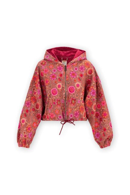 Pip-Studio-Jacke-Señorita-Pip-Dunkel-Rosa-Bekleidung