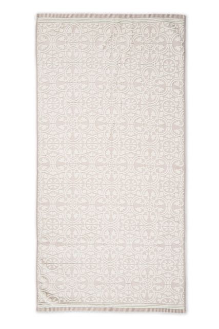 Towel-XL-baroque-print-khaki-70x140-pip-studio-tile-de-pip-cotton