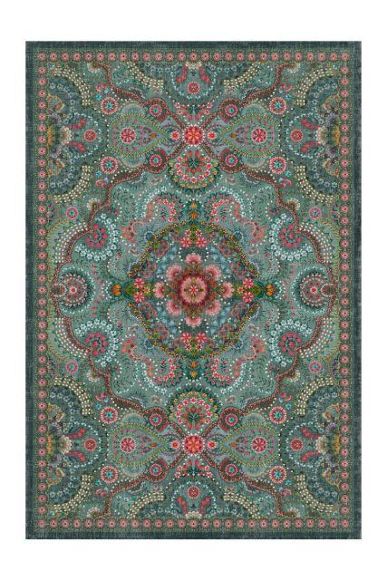 Vloerkleed-tapijt-bohemian-groen-bloemen-moon-delight-pip-studio-155x230-200x300