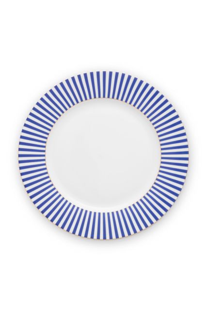 plate-royal-stripes-26.5-cm-6/24-blue-white-pip-studio-51.001.247