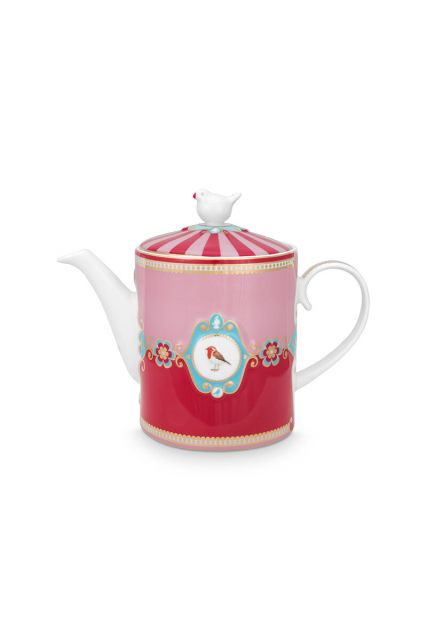 Tea-pot-love-birds-medium-in-red-and-pink-with-bird-pip-studio-51.005.004