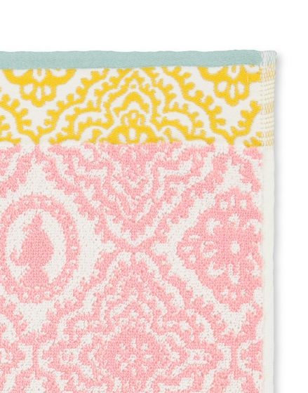 Guest towel Jacquard Check Pink 30x50 cm | Pip Studio the Official website
