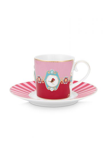 love-birds-cup-saucer-red-pink-pip-studio-golden-details