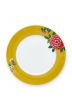 dinner-plate-yellow-flower-print-blushing-birds-pip-studio-260-ml