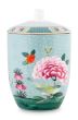 storage-jar-blue-flower-bird-print-blushing-birds-pip-studio-300-ml