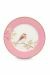 Floral Breakfast Plate Early Bird Pink 21 cm