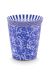 Royal Stripes Mug Flower & Tea Tip Blue